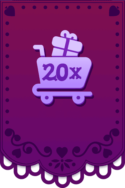 Make 20 shop purchases