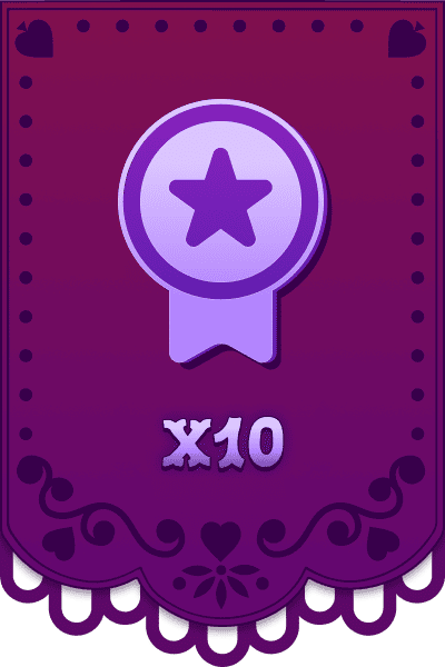 Win with x10 multiplier